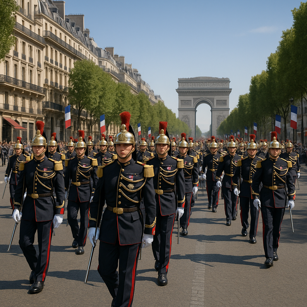 Bastille Day 2026 military parade on the Champs-Élysées