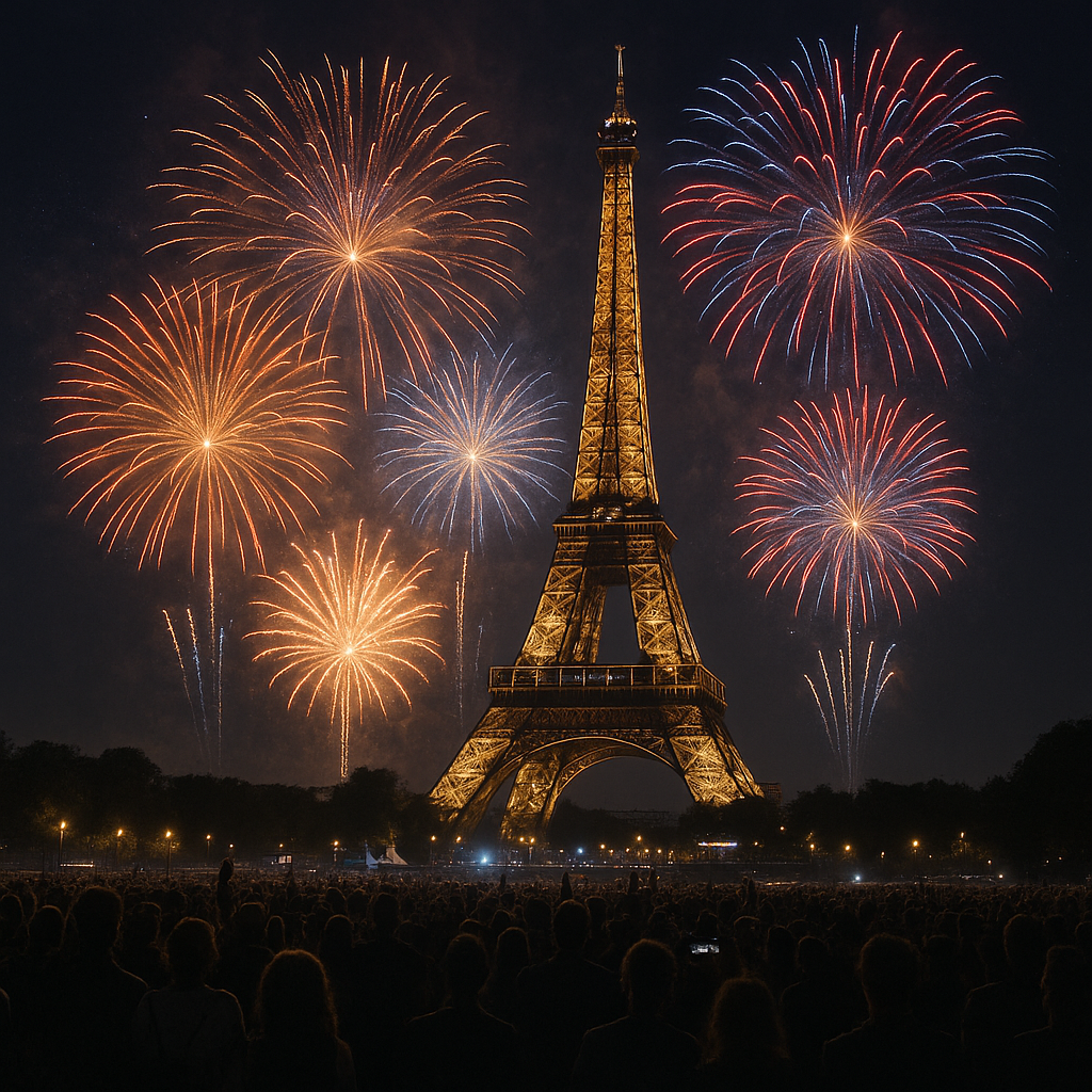 Bastille Day 2026 fireworks in Paris
