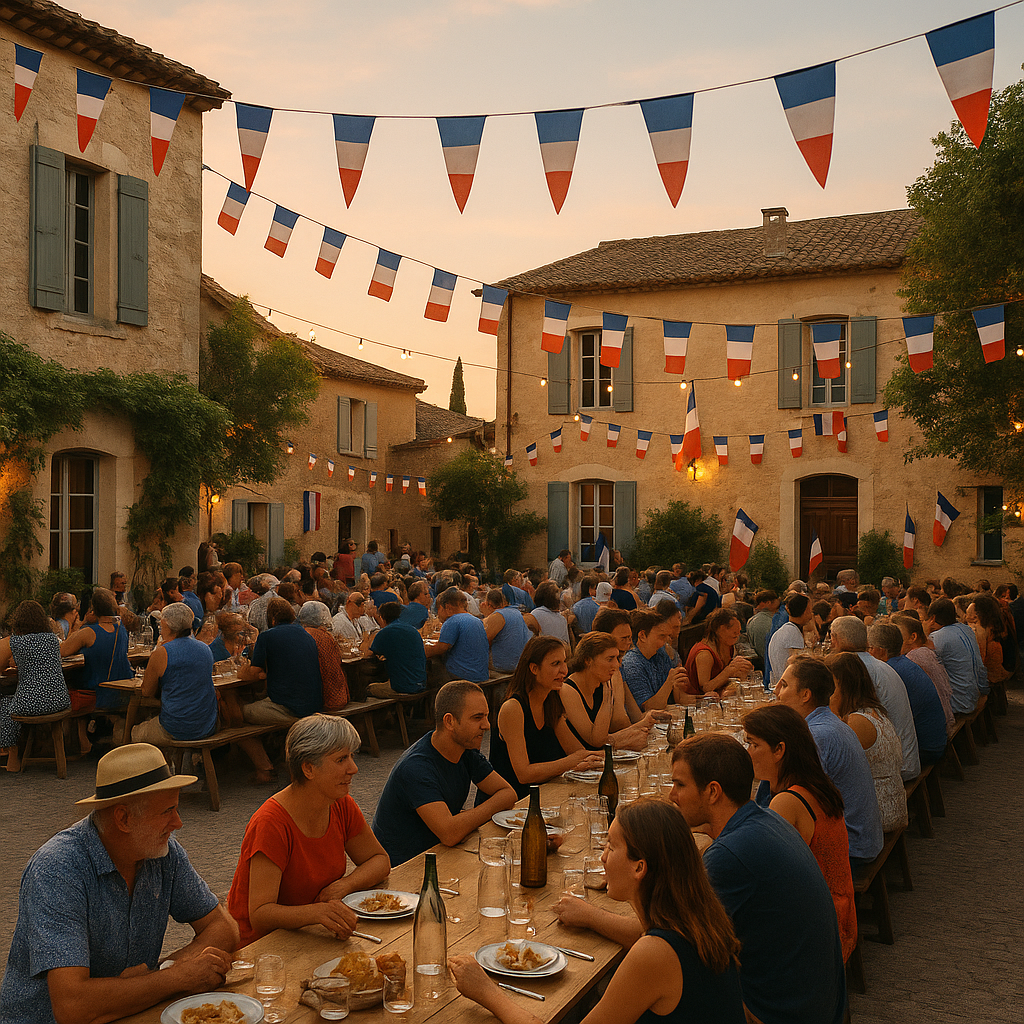 Regional Bastille Day 2026 celebration in southern France