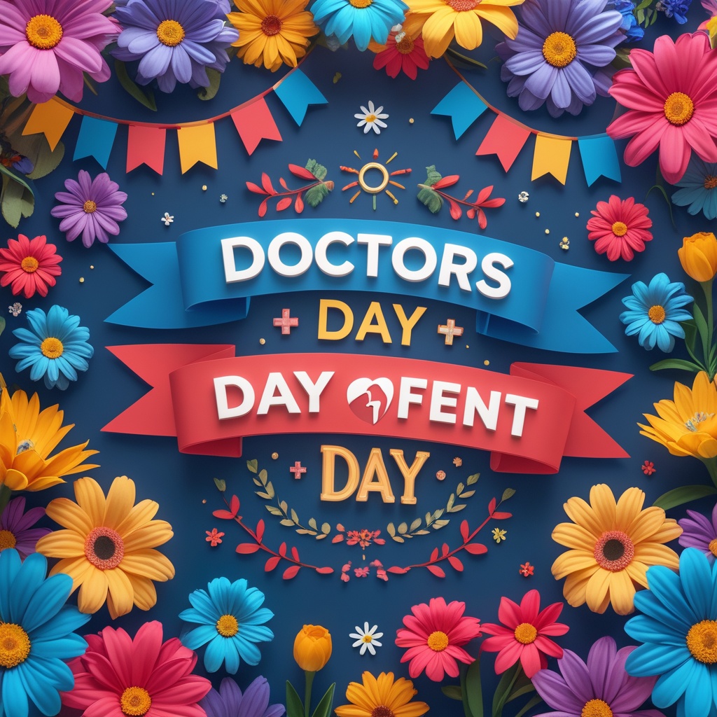 A festive Doctors Day celebration filled with joy and gratitude.